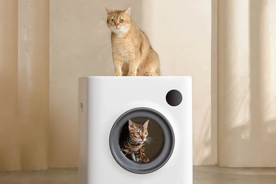 robot cat litter boxes